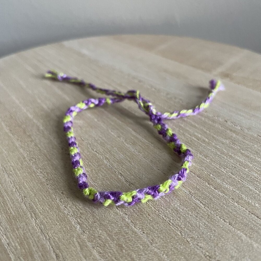 Maisy Bracelet, anklet, trendy, comfortable, tie, embroidery thread, woven, gift